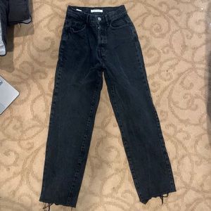 Black high rise straight pacsun jeans!